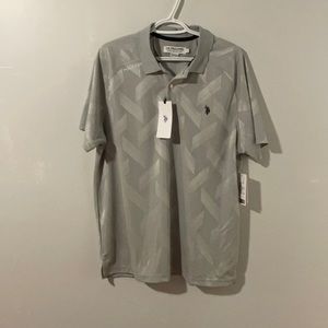U.S. Polo Assn shirt for men in gray Size L